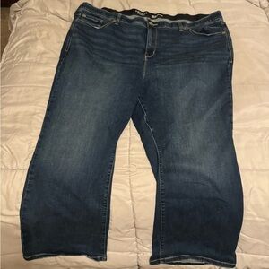 Torrid Dark Blue Ankle Jeans